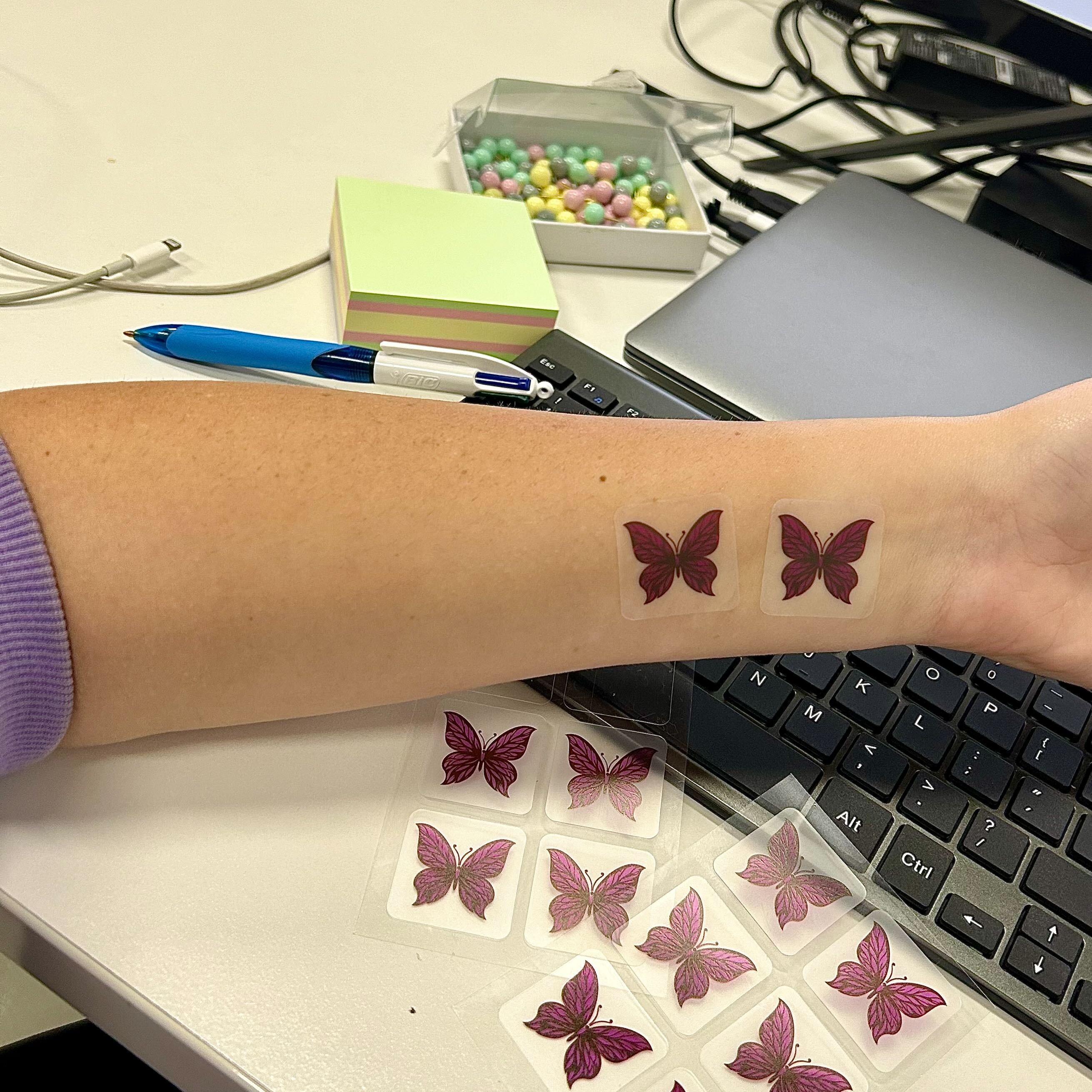 energy skins butterfly