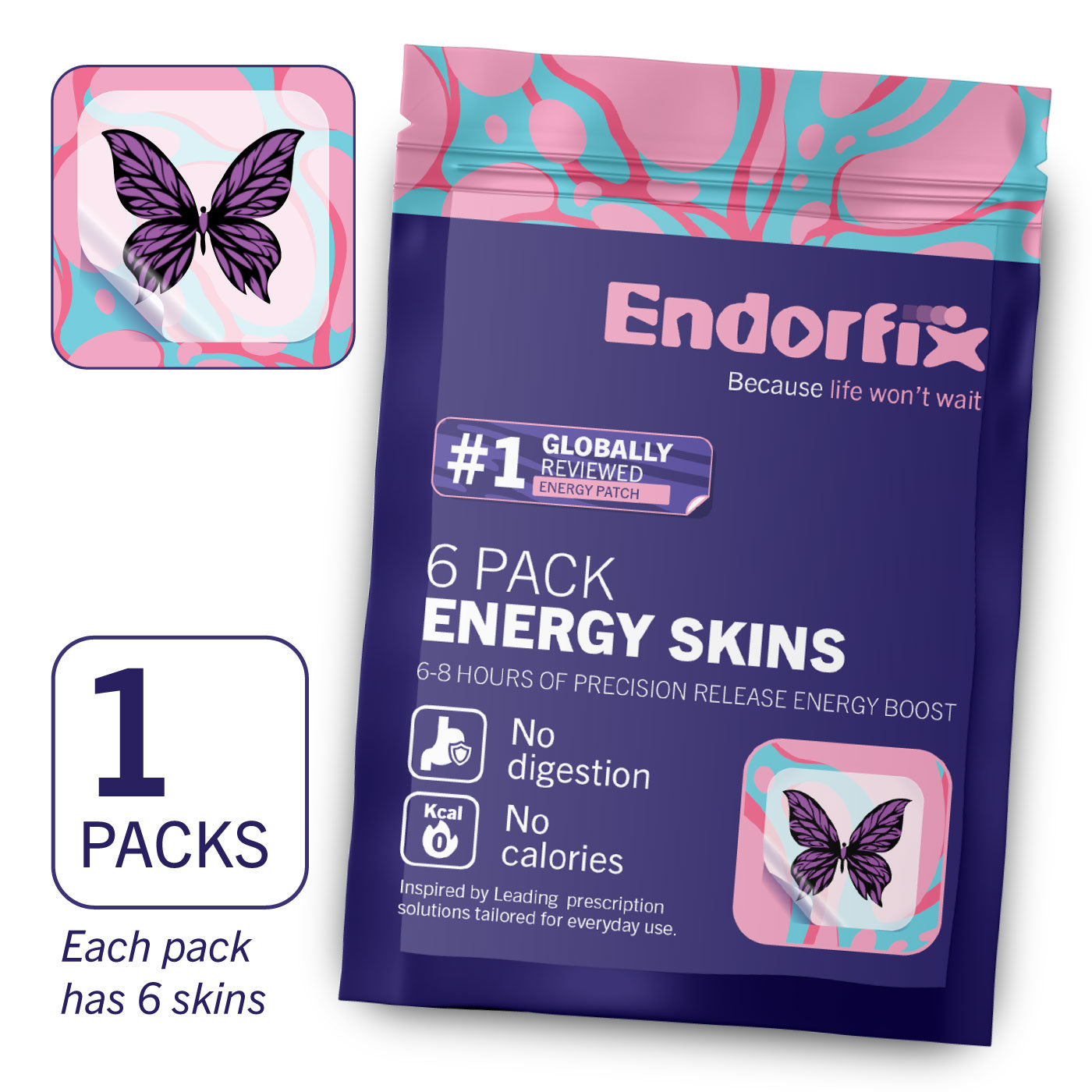Butterfly Skin x 1 Pack
